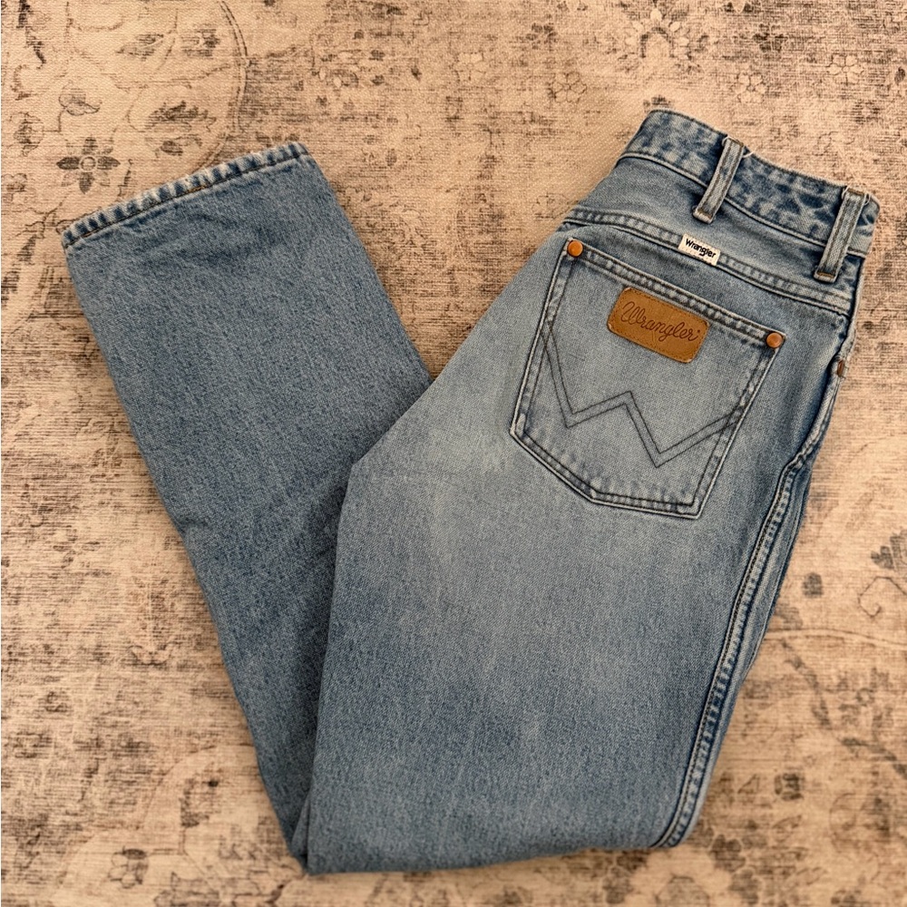 Wrangler Womens Wild West High Rise Straight 27x28